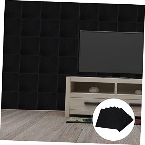Paneles acústicos absorbentes de sonido Kisangel 6 unidades para estudio de grabación, gimnasio, KTV, con material de fibra de poliéster y alta densidad para reducción de ruido miniatura 7