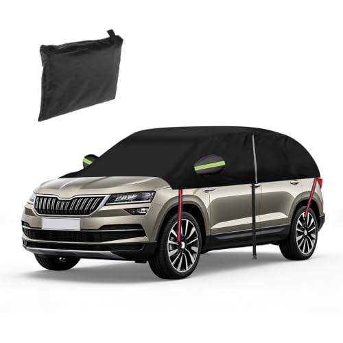 Media cubierta de coche para Skoda Karoq 2017-2026 impermeable y suave 1
