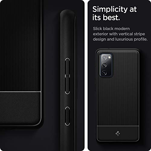 Spigen Monument for Samsung Galaxy S20 FE 5G Case, Galaxy S20 FE Back Cover (2020) - TPU+Poly Carbonate｜Matte Black