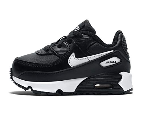 Nike Toddler's Air Max 90 LTR Black/White-Black (CD6868 010) - 2