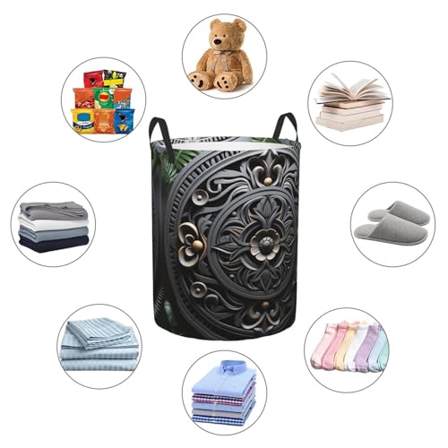 Panier à linge pliable imperméable autoportant pour éliminer le désordre