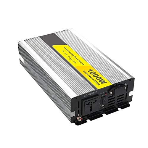 Onduleur solaire 1000W crête onde sinusoïdale numérique avec écran digital - 3