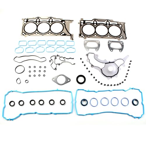 Image of AUCERAMIC HS26541PT CS26541 3.6L Head Gasket Set Fit for 2011-2020 Dodge Avenger Challenger Charger Journey, Chrysler 200 300, Ram 1500 2500 Pentastar, 2011-2015 Jeep Grand Cherokee Wrangler