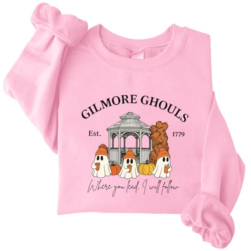 Gilmore Ghouls Sweatshirt Funny Halloween Ghost Sweatshirt