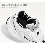 Damen Laufschuhe – Atmungsaktive Plateau Chunky Sneaker, Bequeme und Leichte Freizeitschuhe für Alltag & Sport – Bild 4