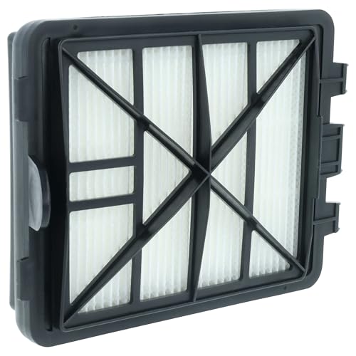 vhbw Filtro compatible con Kärcher VC 6, VC 6 Premium, VC 6100, VC 6150, VC 6200, VC 6300 - Filtro de aire de salida (filtro EPA), negro/blanco