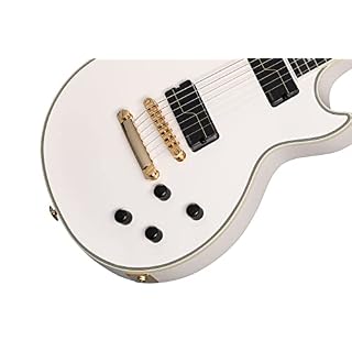 Epiphone Matt Heafy Les Paul Custom Origins 7 cordes avec étui rigide Blanc – Image 4