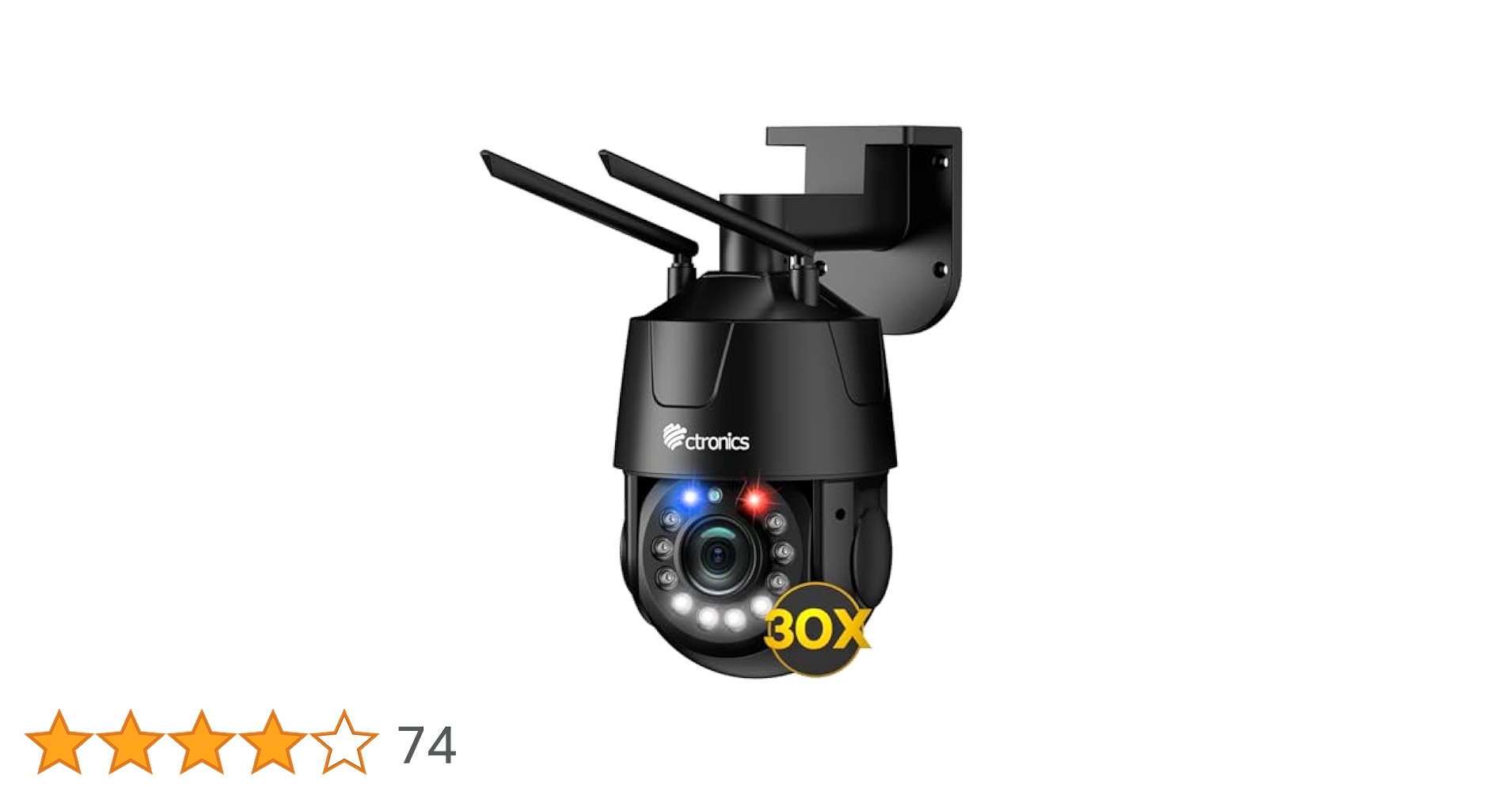 Ctronics 防犯カメラ　16倍光学ズーム　5MP Amazon.co.jp: 【30倍光学ズーム・PC対応 】Ctronics 防犯カメラ