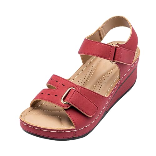 HOOUDO Sandalias Trekking Mujer,Sandalias Mujer Verano,Zapatos Destalonados,Moda Zapatos Verano Punta Abierta Antideslizantes para Caminar Playa Deportes