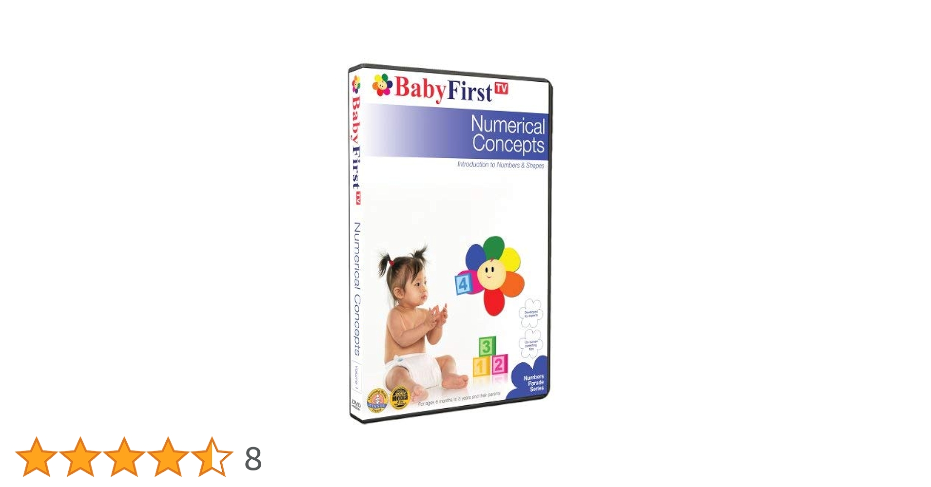 ニック知育DVD Brainy Baby Teach Your Child 123s DVD Numbers 1 to 20