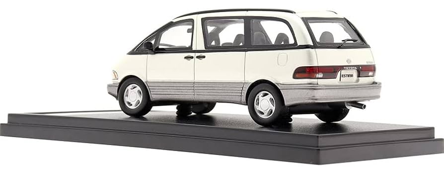 1/43 トヨタ エスティマ 1990 シルキーパールトーニングG Amazon | Hi Story 1/43 トヨタ ESTIMA (1990) シルキーパール