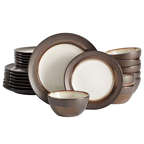 Mikasa Tristan 24 Piece Dinnerware Set, Service for 8