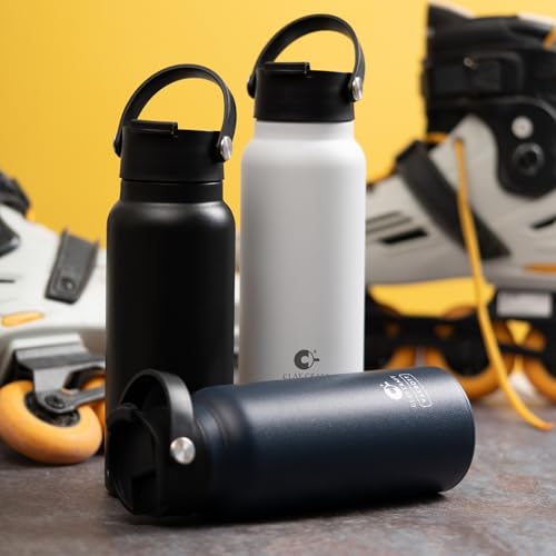 Image of CLAY CRAFT VACBOTT Phantom Double Walled |18 Hour Hot and 24 Hours Cold Water Bottle Vacuum Insulated|Flask Bottle 700ML, 1 Pcs|Easy to Carry|Hiking|Travel Bottle|BIS Certified|1 Year Limited Warranty