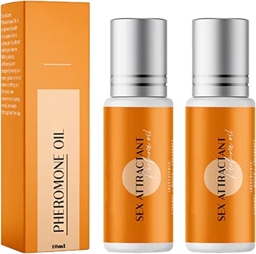 Feromonas Mujer para Atraer Hombres,10 Ml Agua De Perfume,Perfume De Atracción De Feromonas En Aerosol, Perfume De Feromonas De Larga Duración para Mujeres Y Hombres (2 Piezas) Cover
