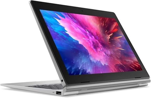 Lenovo Ideapad D330-10IGM - Computer Portatile Touchscreen 2 In 1, Intel Celeron N4000, 4 Gb Di Ram, Ssd Da 64 Gb, Display Da 10,1 Pollici, Tablet Per Studenti, Tastiera Giapponese, Windows 11 Pro - 3