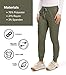 Med Couture Scrub Pants for Women Cargo Jogger Bottoms with 5 Pockets, Lightweight, Ultra Soft, 2-Way Stretch Fabric - MC7710, L Petite, Olive