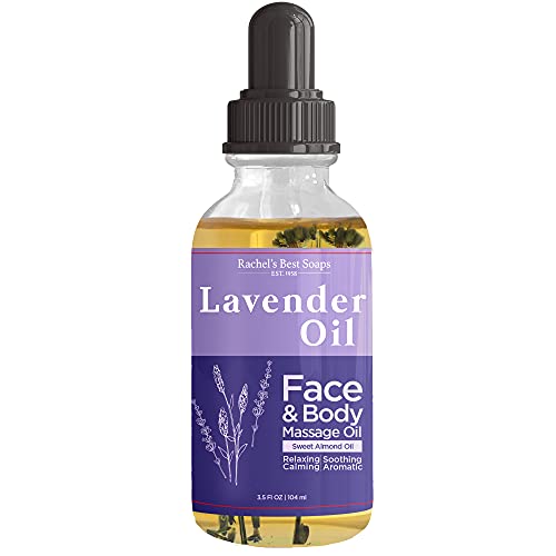 Relaxing Lavender Beauty Oil - Face & Body Massage Oil - Facial Oil for Fresh Skin - Lavender Oil for Skin