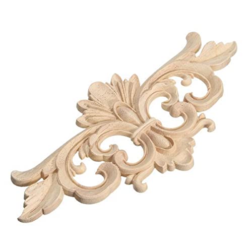 STYLEHEAVEN 2Xwood Carved Applique Frame Corner Onlay Furniture Decor #4 22X10Cm Home & Garden | Home Improvement | Building & Hardware | Lumber & Composites | Other Lumber & Composites-image-49