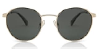 Sunglasses PLD 2053/S Oval Sunglasses, Gold Grey/Polarized Gray, 51mm