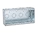 2-1/2 in. Deep 63.5 cu. in. 4-Gang 2-1/2 in. Nongangable Masonry Box (10-Pack)