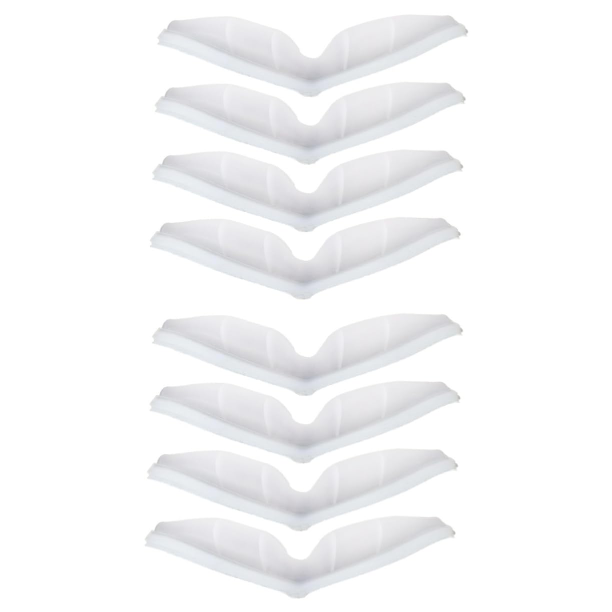 Ipetboom 2sets Glasses Mask De-fogger Inner Mask Preventer Internal Bracket Eyeglass De-fogger Prevent Fog Durable Silicone 4pcs*2