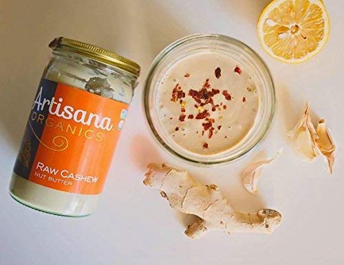 Artisana Organics Raw Cashew Butter (2 Pack) - No Sugar Added, Vegan And Paleo Friendly, Non Gmo, 14Oz Jar (2 Pack) #TOP4