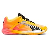 PUMA Mens Accelerate Nitro Sqd Court Volleyball Sneakers Shoes - Orange - Size 8 M