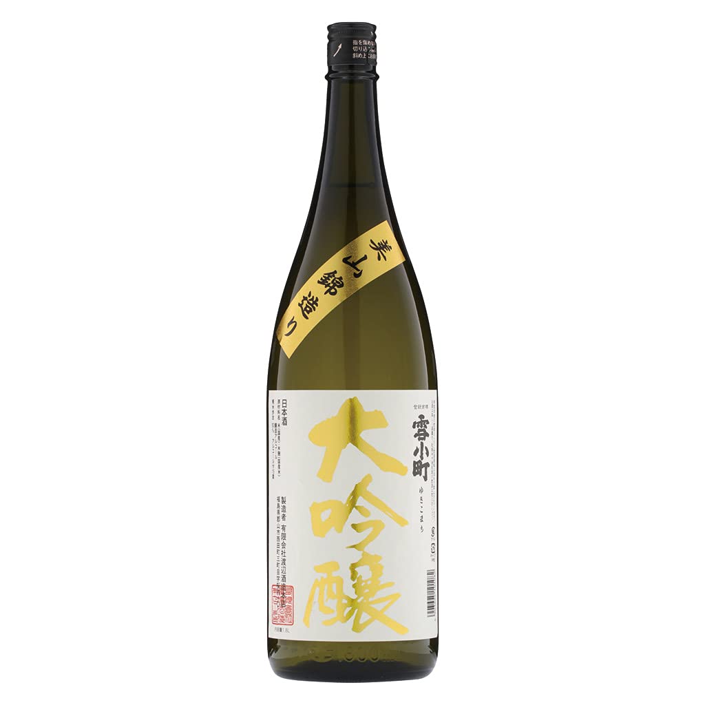 Amazon.co.jp: 大吟醸雪小町美山錦造り1800ml 渡辺酒造 : 食品・飲料・お酒