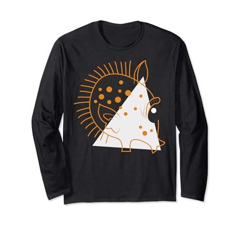 T-shirt Star Wars Spooky Greedo manches longues vêtement coton geek noir