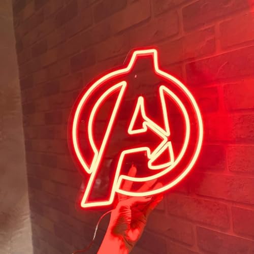 Image of Zesta Neon Sign Board LED Neon Light | Neon Lights for Room Bedroom Decor | Good Vibes Wall Aesthetic | LED Signs for Room Decoration, Logo Light Display