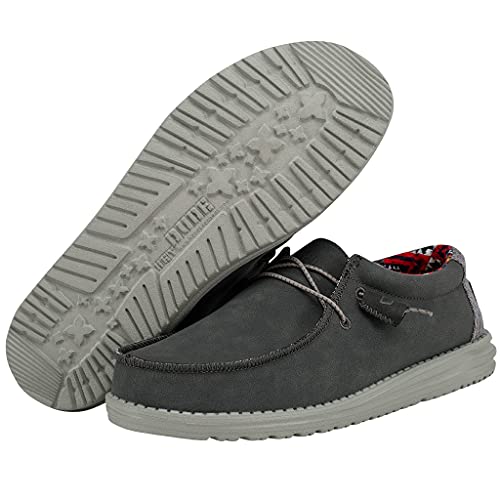 Image of Hey Dude Men's Wally Multiple Colors | Men's Shoes | Men's Lace Up Loafers | Comfortable & Light-Weight