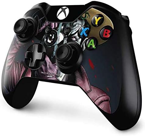 Skinit Decal Gaming Skin Compatible with Xbox One Controller - Officially Licensed Warner Bros The Joker Killing Joke Cover Design