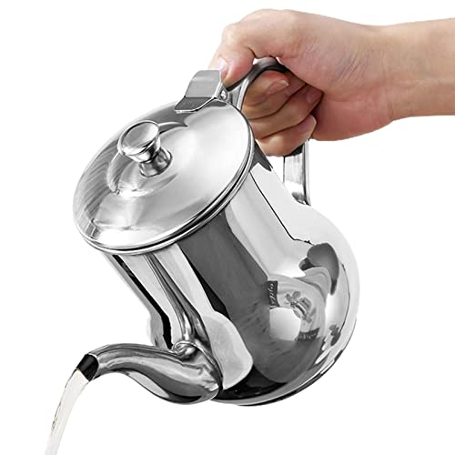 Rianpesn Acero Inoxidable con colador | Contenedor Grasa Tocino Cocina con colador | Hervidor té, Separador Aceite, Lata Almacenamiento Grasa para Cocina casera