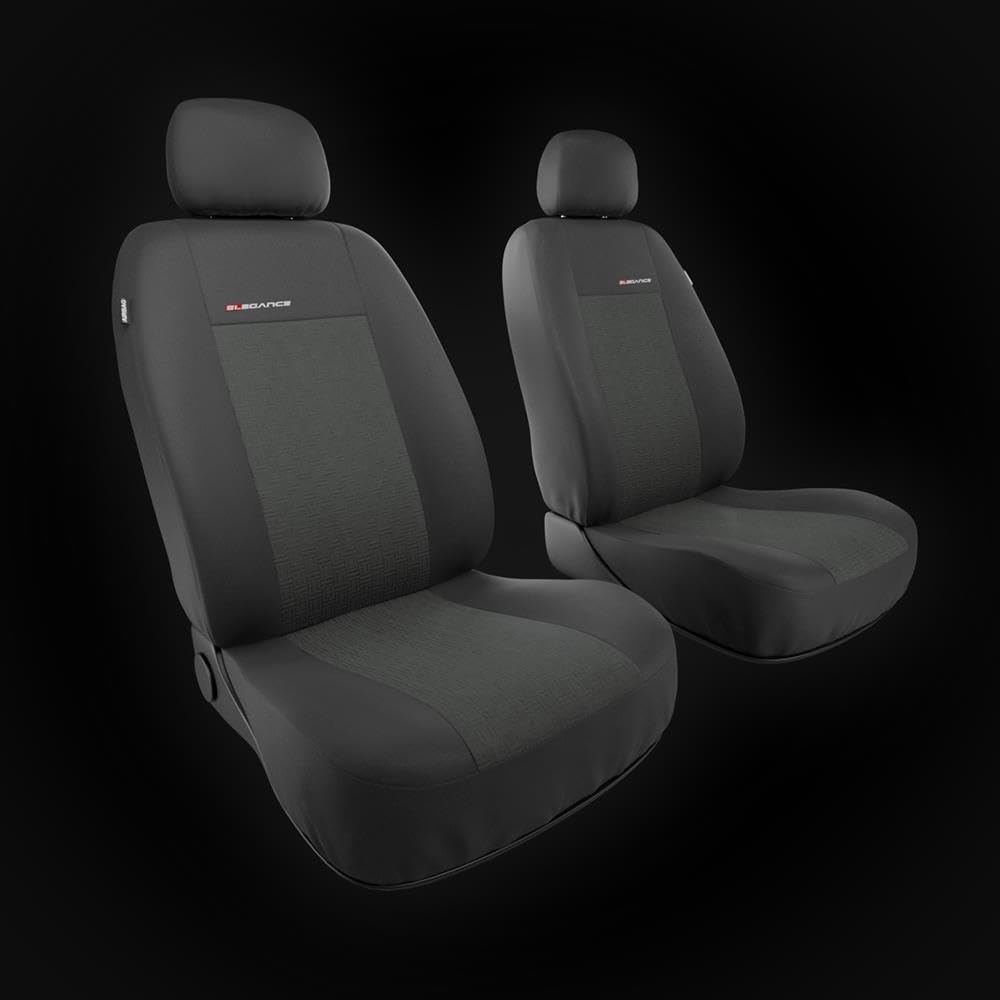 Housses De Siège Auto Pour Renault Kangoo I, II, III (1997-...) - Kit Complet 5 Pièces - Compatible Airbags - Tissu Universel