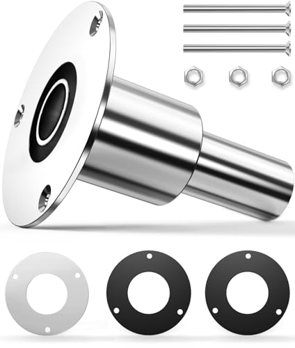 Stainless Steel 316 Diesel Heater Exhaust Port 24mm Diesel Heater Exhaust Pipe Thru Wall Thru Hull Pipe Outlet for Diesel Heaters Thru Hull Fittings for Boats Truck Garage/Diesel Heaters-Straight