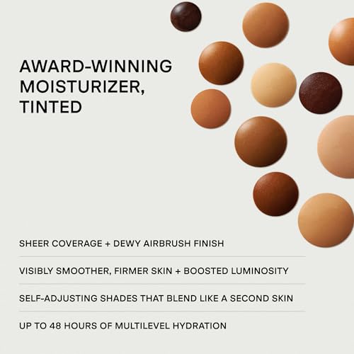 U Beauty The Super Tinted Hydrator Hyaluronic Acid Moisturizing Cream - Mega-Dose Skin Hydrator for Supple, Smooth, and Softer-Looking Skin For Up To 48 Hours - Shade 5-1.0 oz