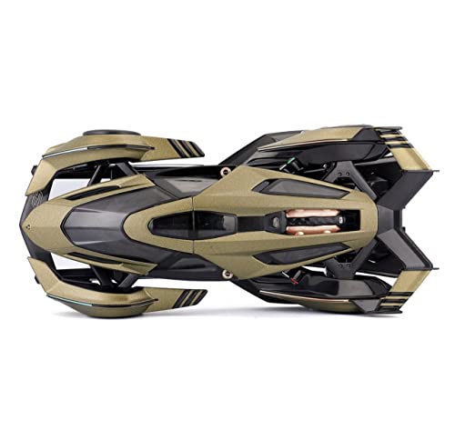 Maisto Modelo Diecast Lambo V12 Vision Gran Turismo Verde 1:18 miniatura 2