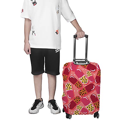 Housse de valise de voyage au design géométrique moderne