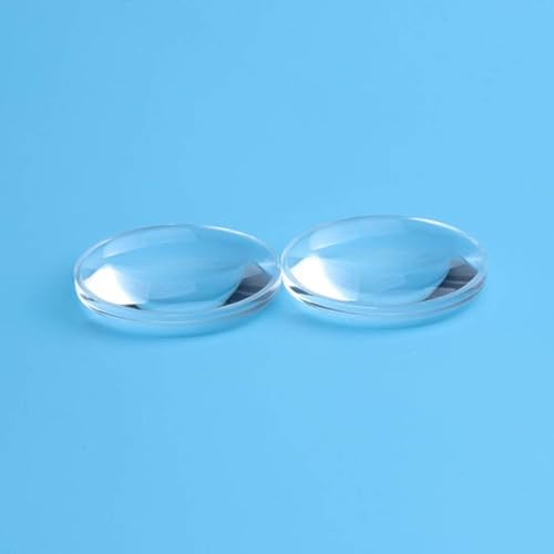 1PCS 37mm Dia lente convessa 45mm lunghezza focale Realt  virtuale lente biconvessa