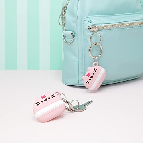 Protector AirTags de Pusheen contra arañazos con clip de iFace Macaron 3