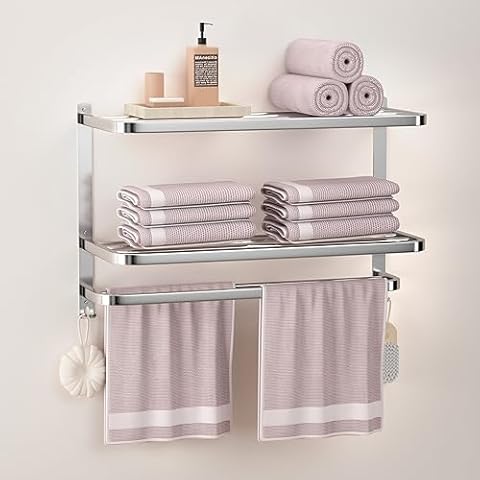 DDS-DUDES 3-Tier Stainless Steel Towel Rack Cover