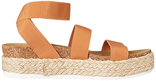 Steve Madden Women's Kimmie Espadrille Wedge Sandal, Tan, 8 #TOP5