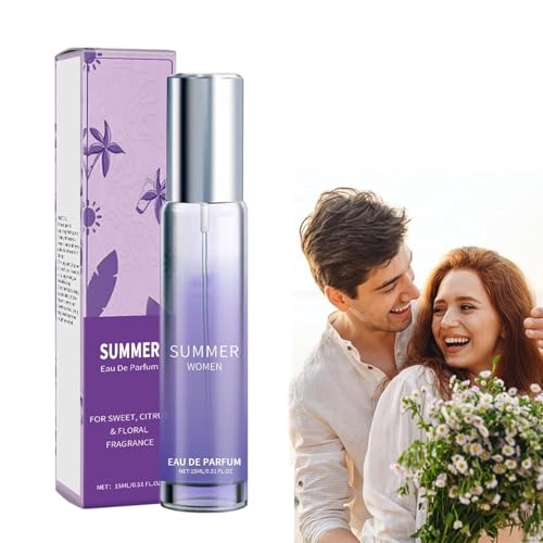 Perfume de feromonas para mujer, perfume mejorado de feromonas, colección de feromonas, perfume de feromonas, perfume de feromonas para mujeres, fragancia duradera (púrpura)