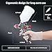 YUZES HVLP Spray Gun Kit with 1.4/1.7/2.0mm Nozzles, Air Spray Gun for Painting Cars, Furniture & DIY, 10 Disposable Paint Gun Cups & 600ml Mixing Cup with Ratio, with Paint Sprayer Accessories