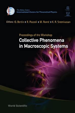 COLLECTIVE PHENOMENA IN MACROSCOPIC SYSTEMS - PROCEEDINGS OF THE WORKSHOP book cover