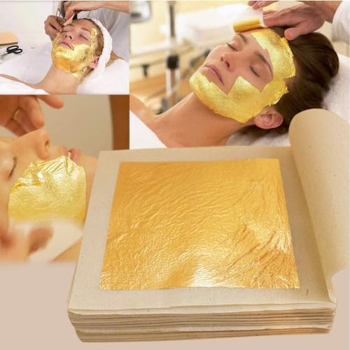 24k Double Gold Leaf Transfer (1Booklet 25 Sheets)