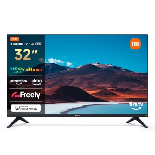 XIAOMI TV F 32 32 Inch (81 cm) HD Smart TV Fire TV Dolby Audio DTS Virtual:X DTS-HD Alexa Voice Control Works with Apple AirPlay