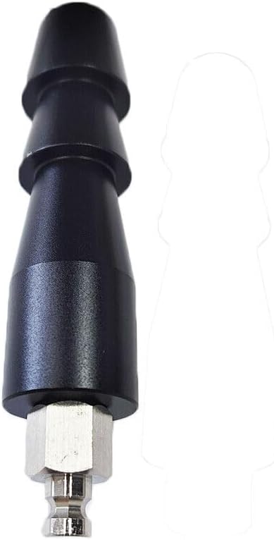 2PCS Black Vac-U-Lock Adapter KlicLok Quick Connector Device Reciprocating Air Machine Attachments Hexagonal