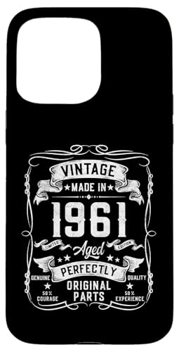 64th Birthday Gifts for Men 64yr 64 Years Old Vintage 1961 X}zP[X iPhone 15 Pro Max p