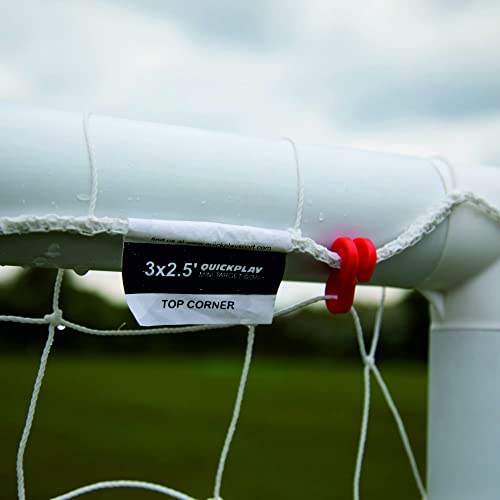 Quickplay Q-Fold Soccer Goal | The 30 Second Folding Soccer Goal [Single Goal] The Best Weatherproof Soccer Net For Kids And Adults #TOP4